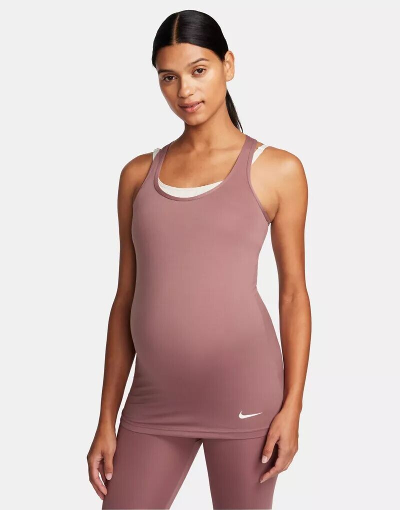

Дымчато-лиловая майка Nike Maternity DriFit