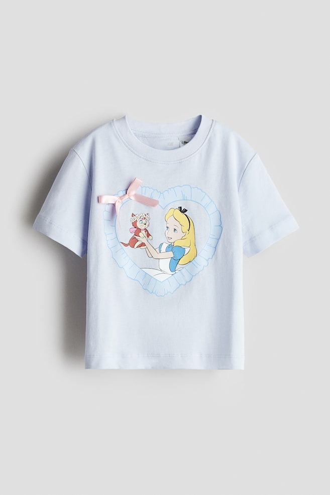 

Футболка из хлопка с принтом H&M, мультиколор