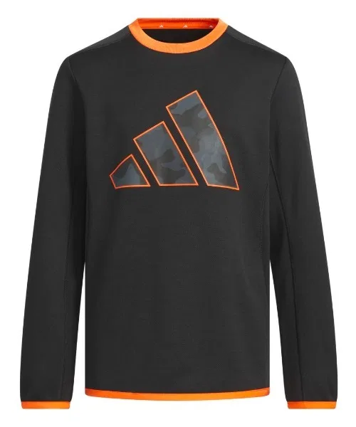 Толстовка Adidas с камуфляжным рисунком, стандартного кроя, из флиса.