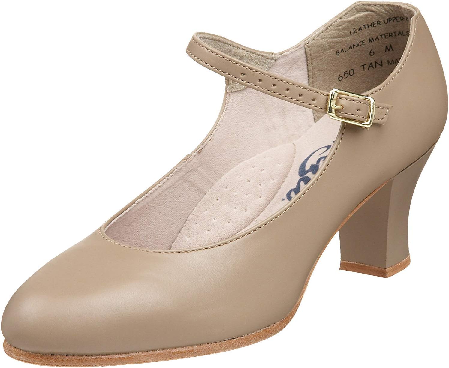 

Женские танцевальные туфли Capezio Student Footlight, Tan
