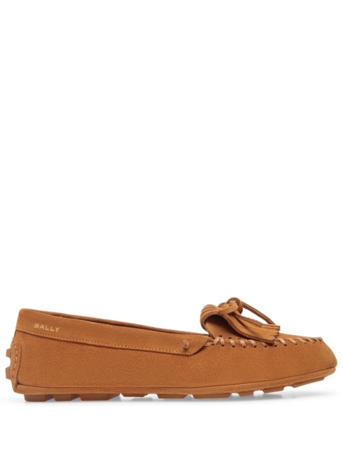 Bally лоферы с кисточками, коричневый