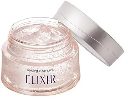 Маска для лица Elixir — Ночная отбеливающая увлажняющая, 105 г — фото 2