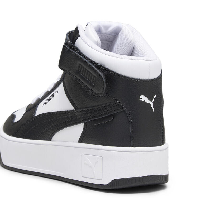 Кроссовки Carina Street Mid Женские PUMA Белый Черный — фото 4