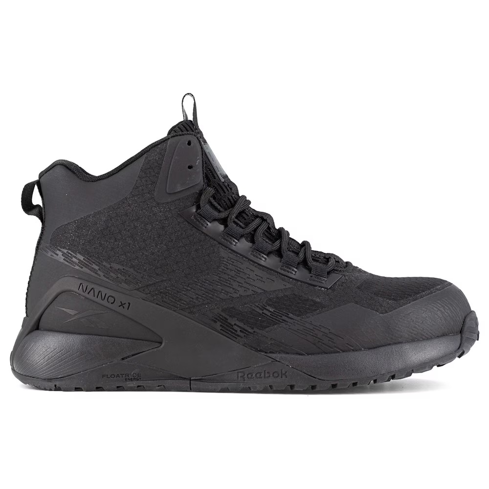 Ботинки для работы с защитным композитным носком Nano x1 Adventure Reebok Work, black — фото 2