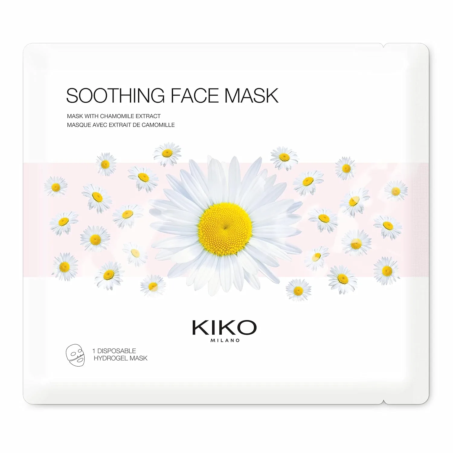 Маска для лица Kiko Milano — Успокаивающая | Увлажняющая гидрогелевая с экстрактом ромашки ( .)