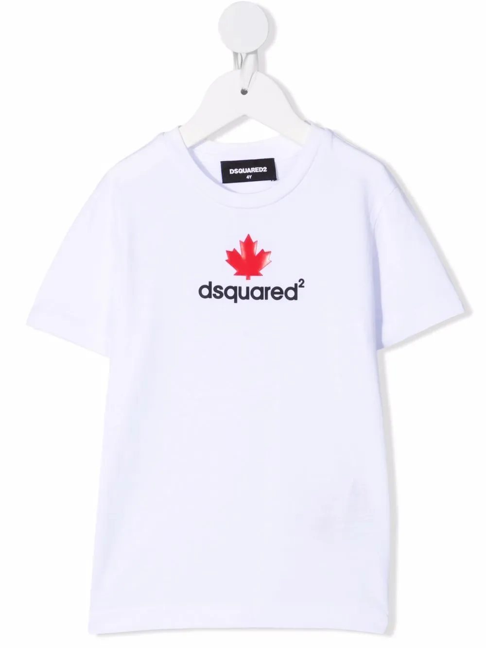 

Футболка с логотипом DSQUARED2 KIDS, белый