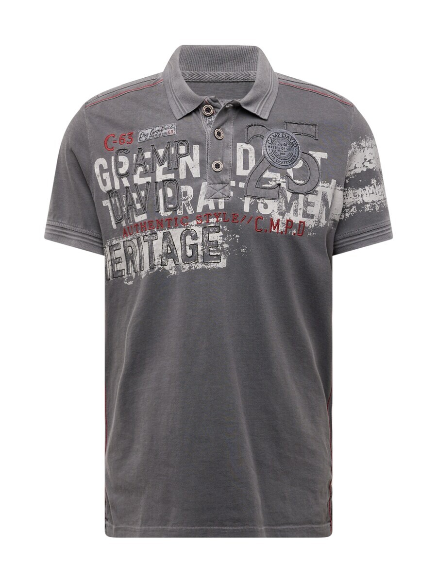 

Классическая футболка CAMP DAVID Shirt, серый