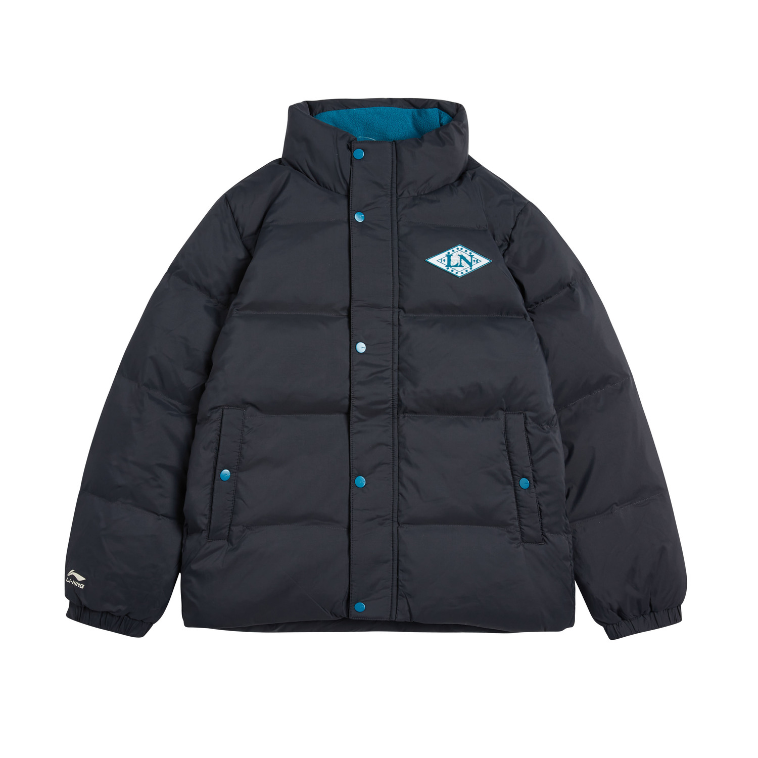 

Пуховик Unisex Charcoal Black LINING, серый черный