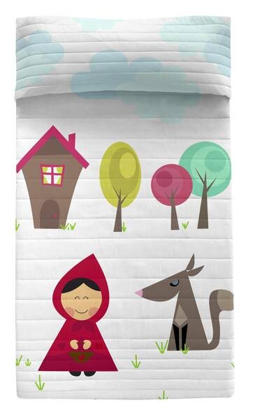 

Покрывало Mr. fox Grandma, 4x180x260 см, разноцветный