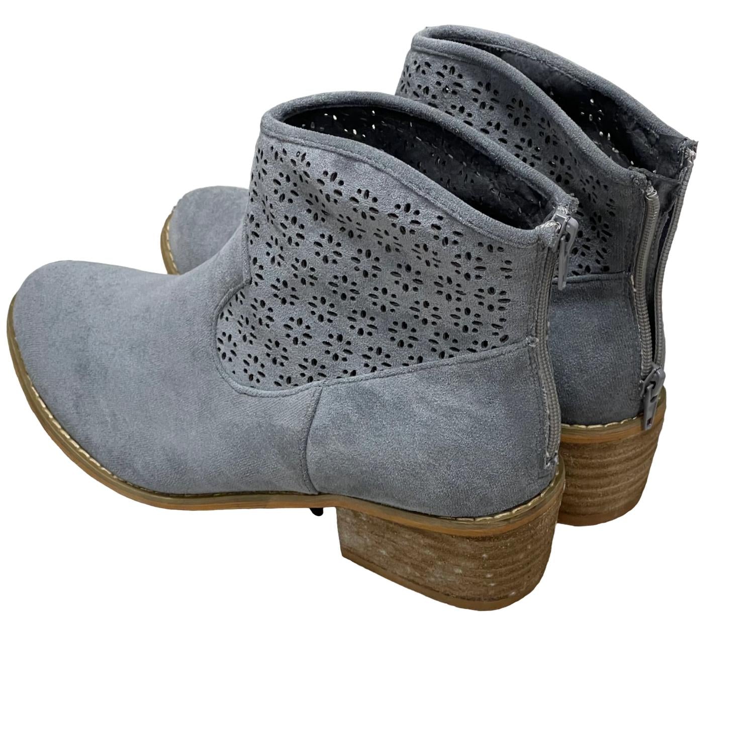 Женские сапоги Harvest серого цвета Corkys Footwear — фото 3