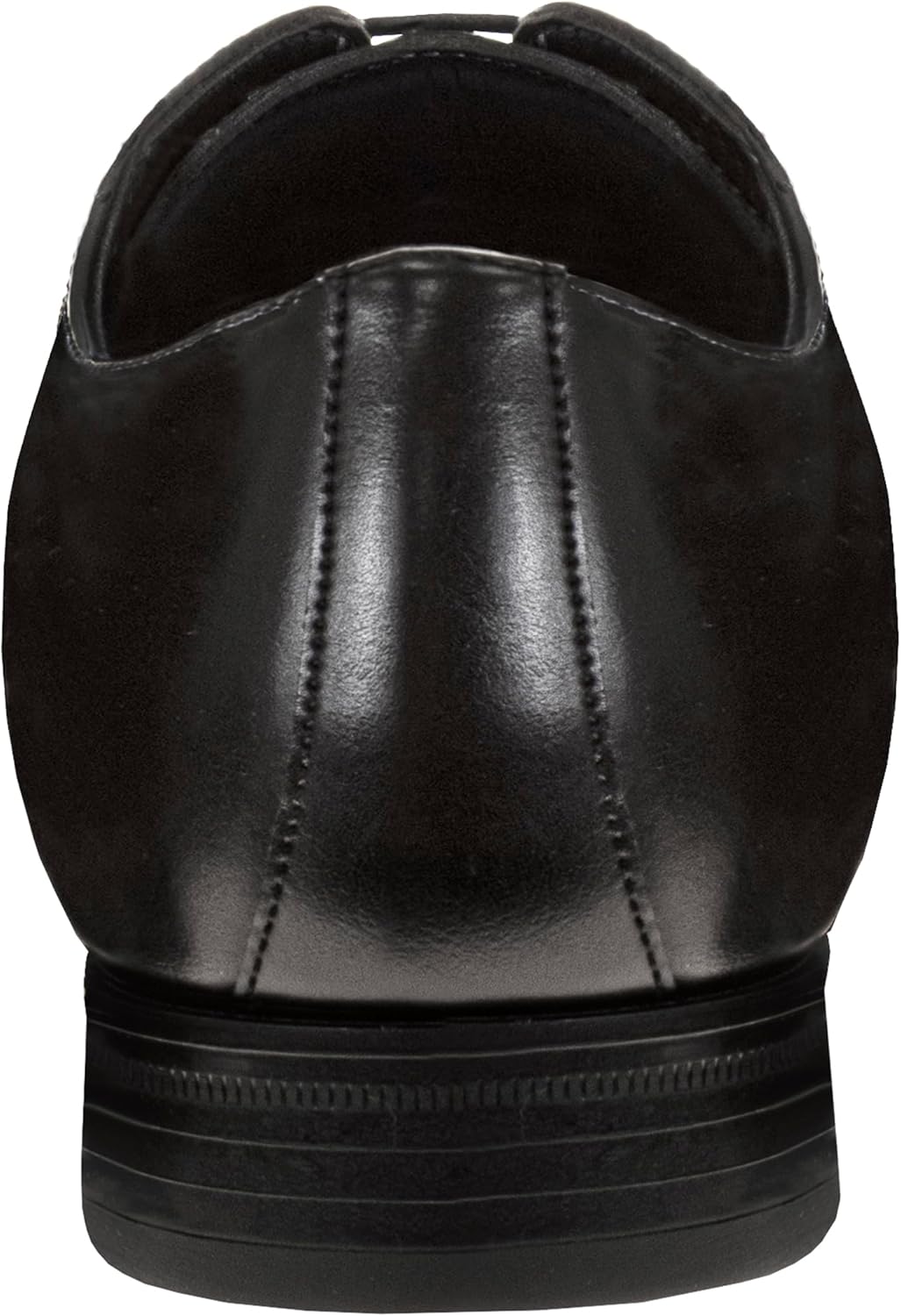 Мужские элегантные черные кожаные формальные туфли Perry Ellis, классические туфли оксфорд и дерби для взрослых — фото 3