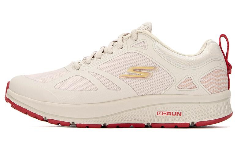 

Кроссовки женские с низким верхом белые/красные Skechers