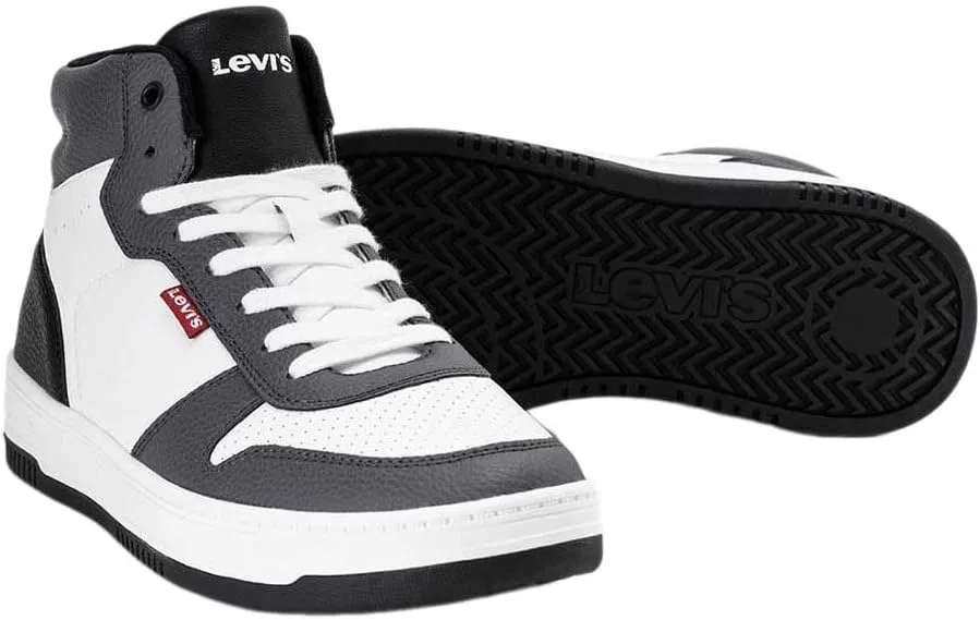 Мужские кроссовки Levi's Drive High, Regular Grey — фото 2