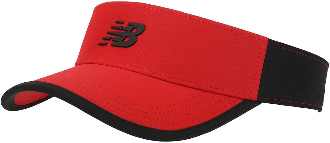 

Легкий регулируемый козырек New Balance для взрослых унисекс, Red Black, Красный, Легкий регулируемый козырек New Balance для взрослых унисекс, Red Black