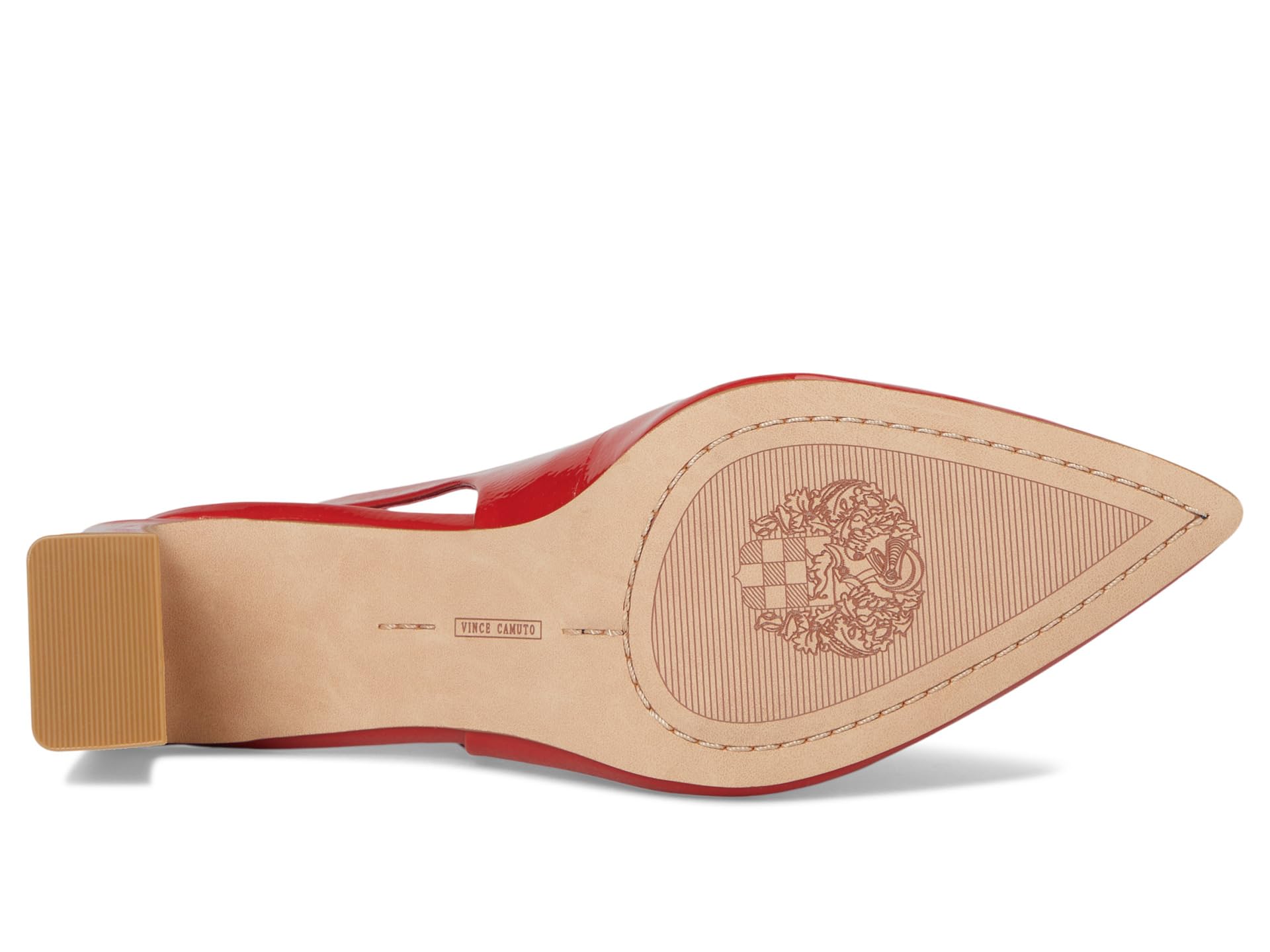 Туфли Vince Camuto Hamden Buckle Slingback Pumps, цвет Salsa — фото 3
