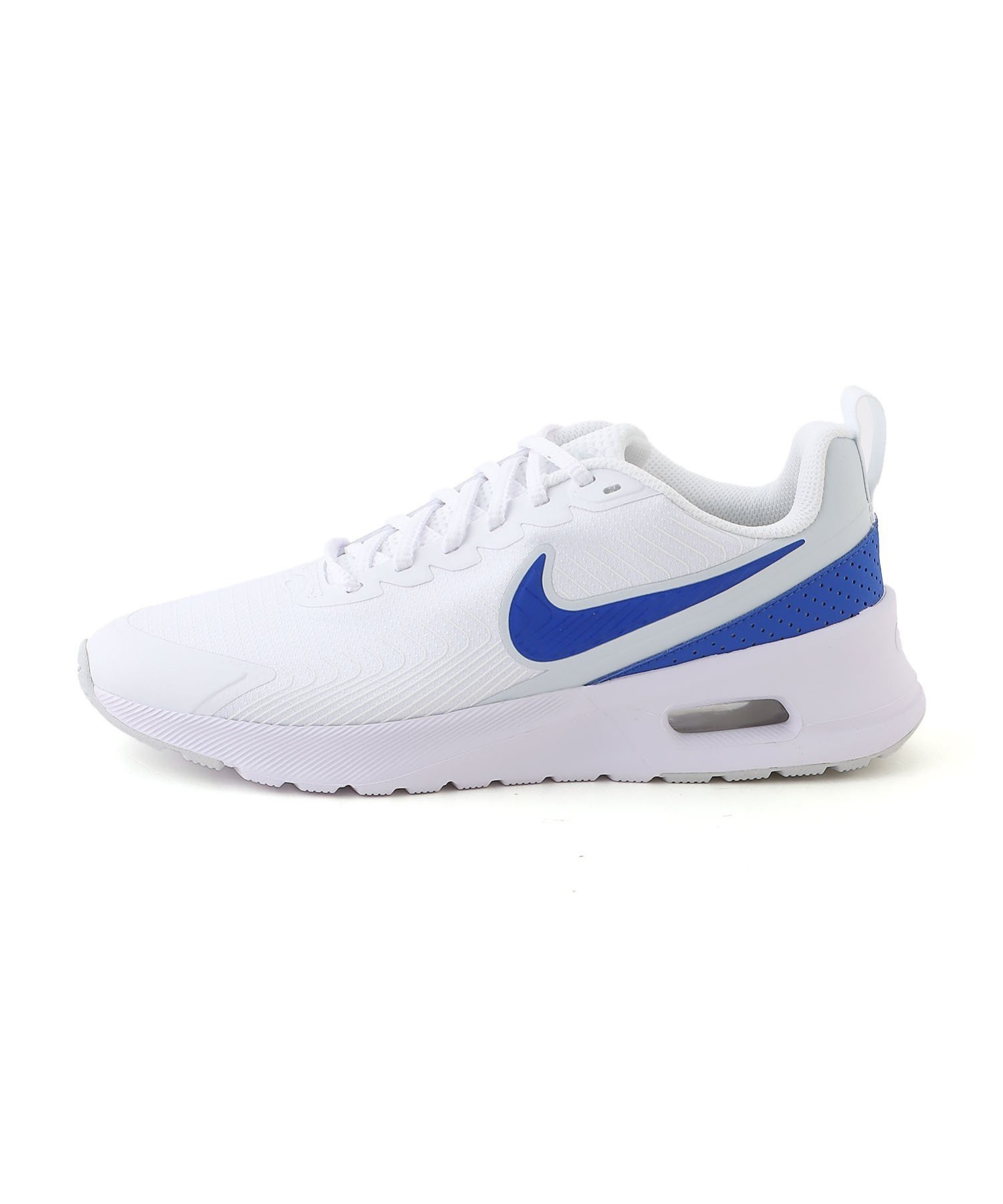 Кроссовки Air Max NUAXIS Nike, White x Blue — фото 2