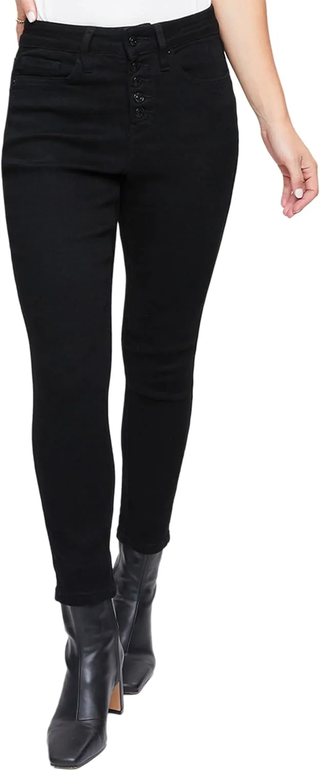 

Royalty for Me Women's YMI джинсы Vintage High Rise Button Fly Skinny Anklet