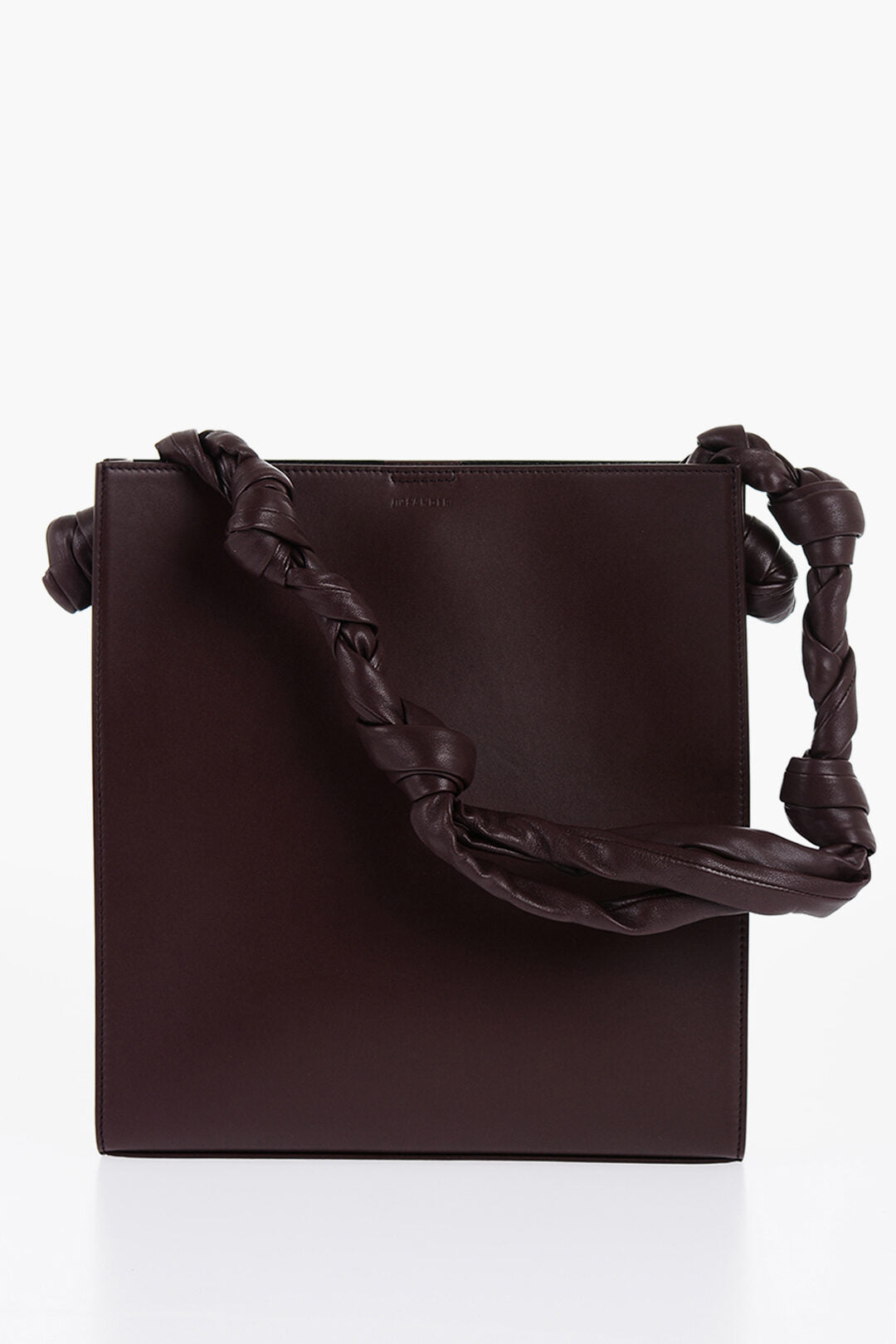 

Сумка через плечо Jil Sander Leather Slim Tangle с регулируемым ремешком, цвет burgundy, Бежевый, Сумка через плечо Jil Sander Leather Slim Tangle с регулируемым ремешком, цвет burgundy