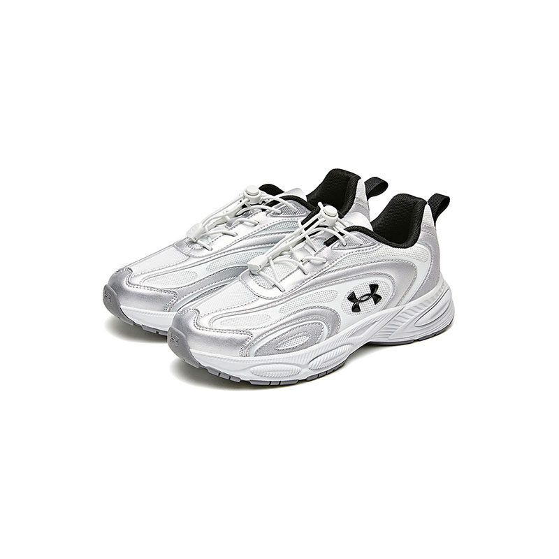 Коллекция Sports Life Амортизаторы Rebound Низкие кроссовки для детей и подростков Under Armour, экрю — фото 2