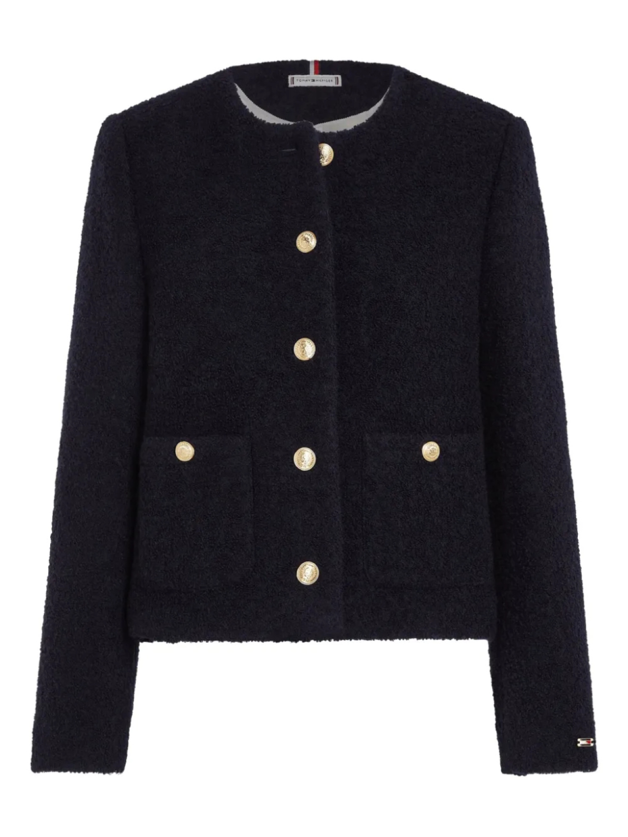 

Укороченная куртка Tommy Hilfiger, синий