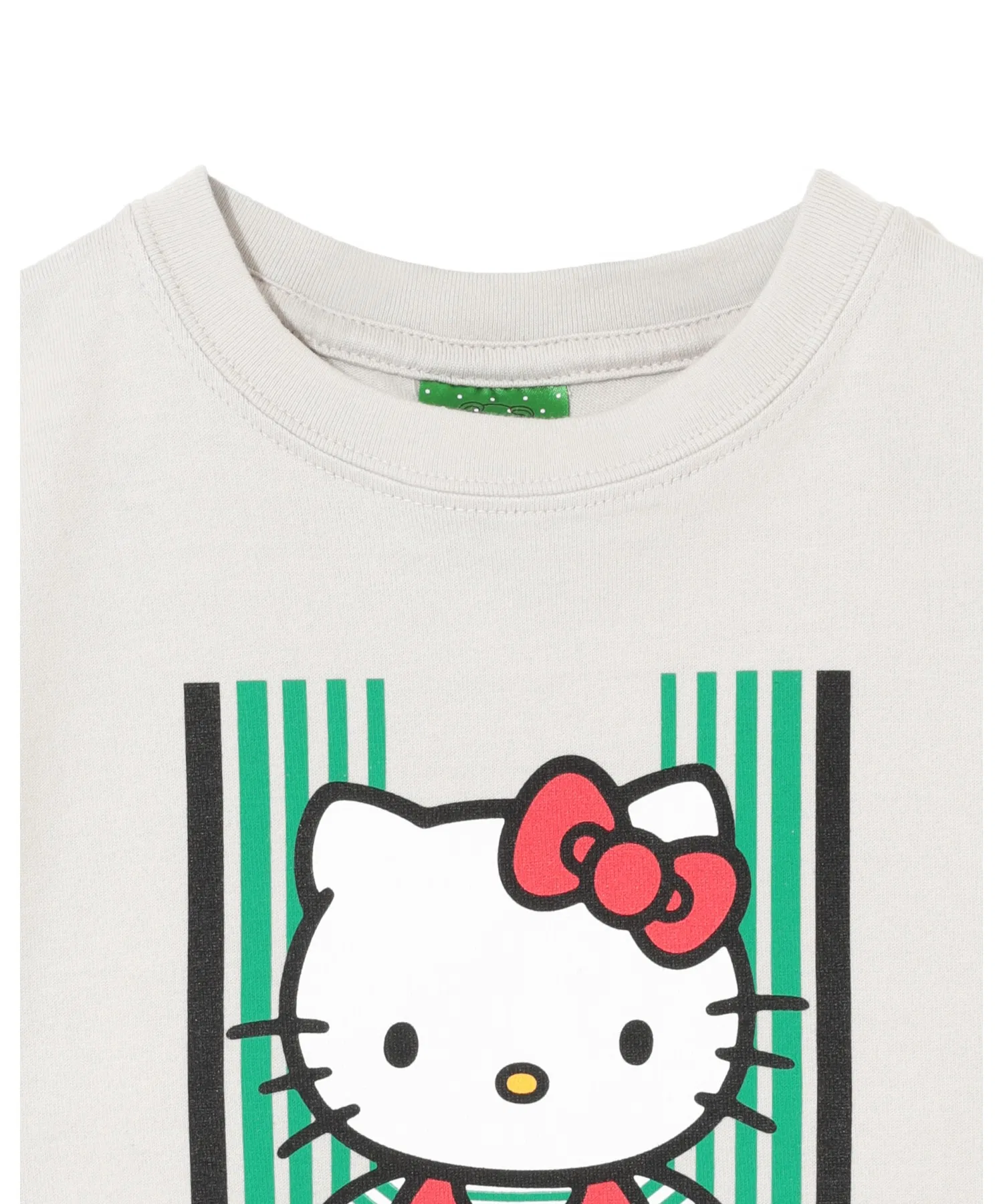 Детская хлопковая футболка с принтом Sanrio UNDERCOVER KIDS чёрная — фото 4
