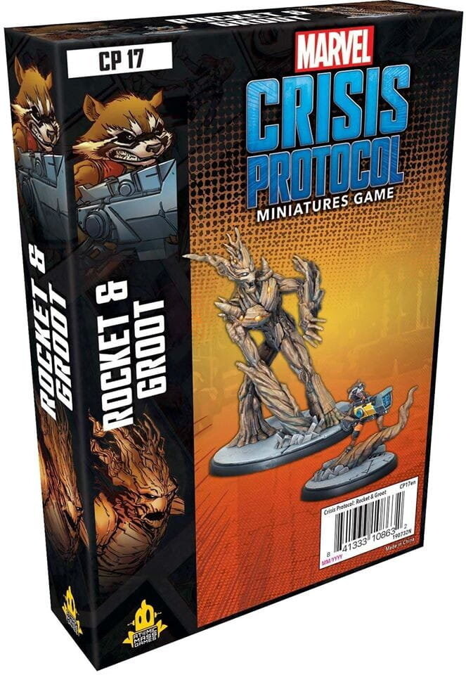 

Marvel: Crisis Protocol, аркадная игра, Atomic Mass Games, Rocket and Groot