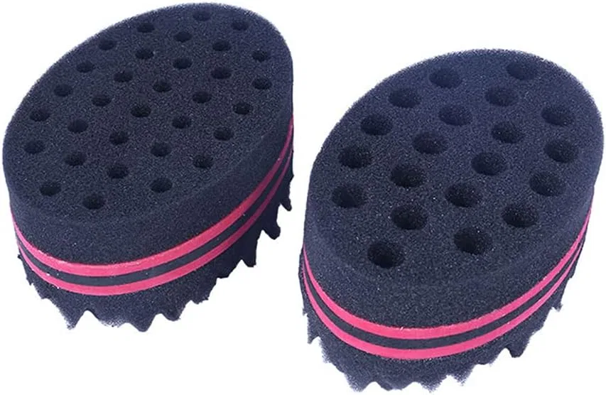 Щетка Magic Twist and Curl Coil Wave Sponge для натуральных волос Generic — фото 2