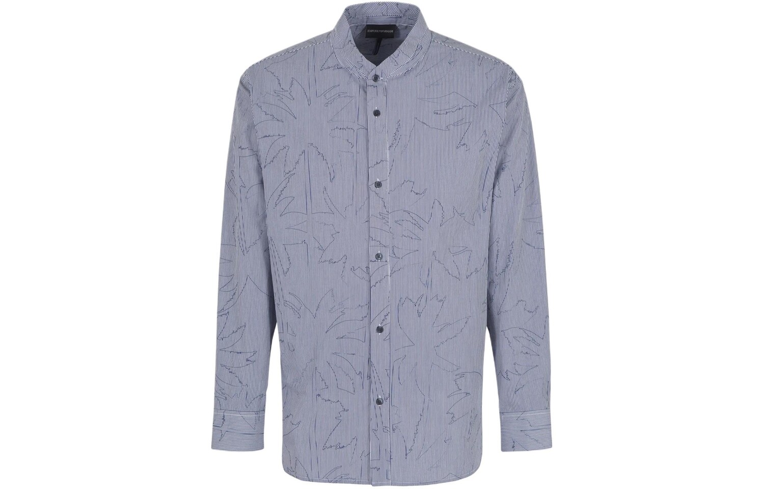 

Рубашка мужская темно-синяя Armani Exchange, темно-синий