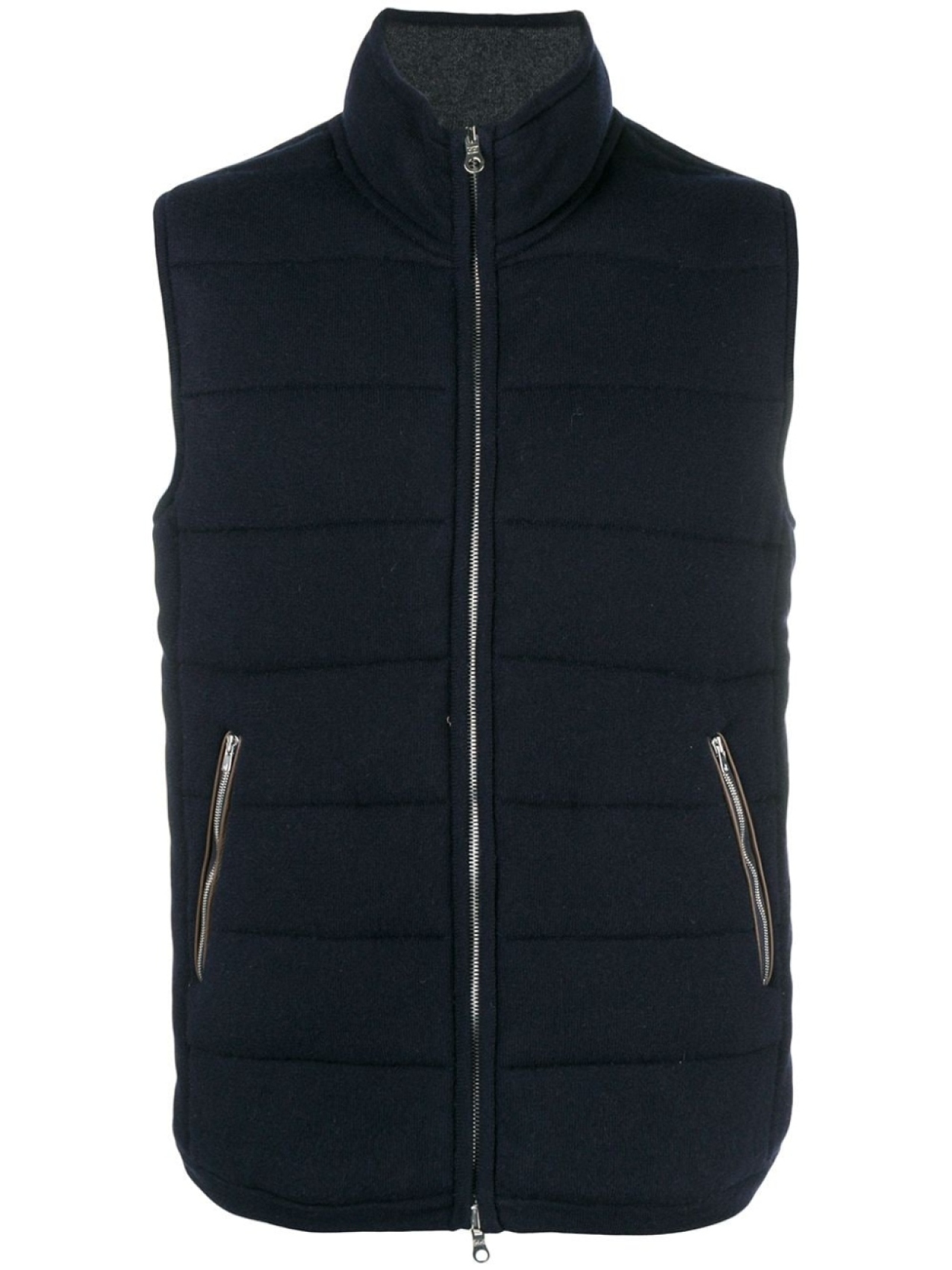 

N.Peal The Mall quilted gilet, синий