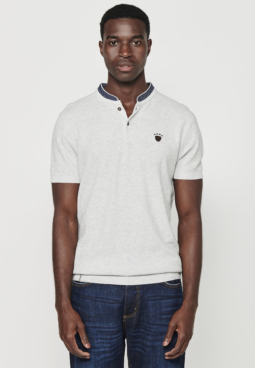 

Базовая футболка SHORT SLEEVE Koroshi, слоновая кость