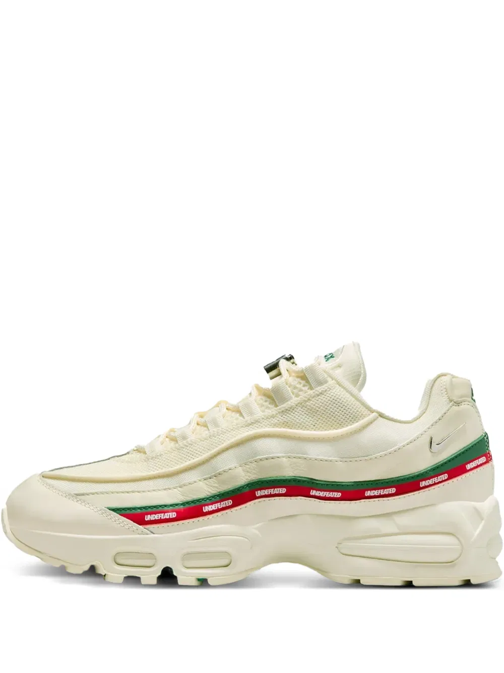Кроссовки X Undefeated с логотипом и шнуровкой Nike, нейтральный
