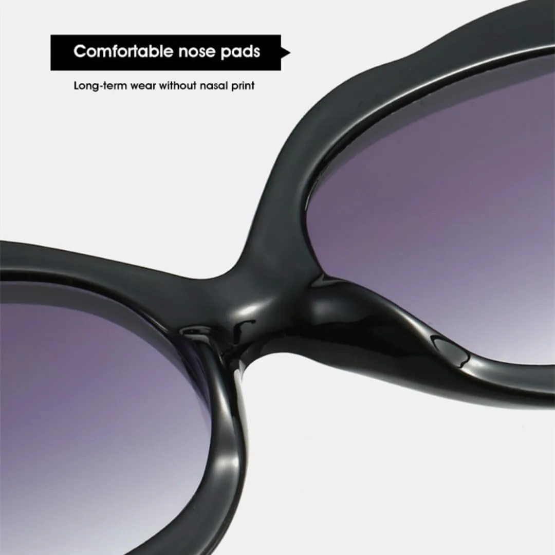 

Солнцезащитные очки для мужчин и женщин - защита UV400 - круглая панк-оправа с градиентными линзами для занятий спортом на открытом воздухе и вождения DSVIGF, Leopard