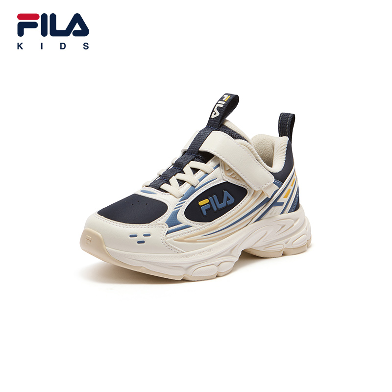 Низкие кроссовки Heritage FHT, устойчивые к истиранию, для детей FILA KIDS, синий/белый — фото 3