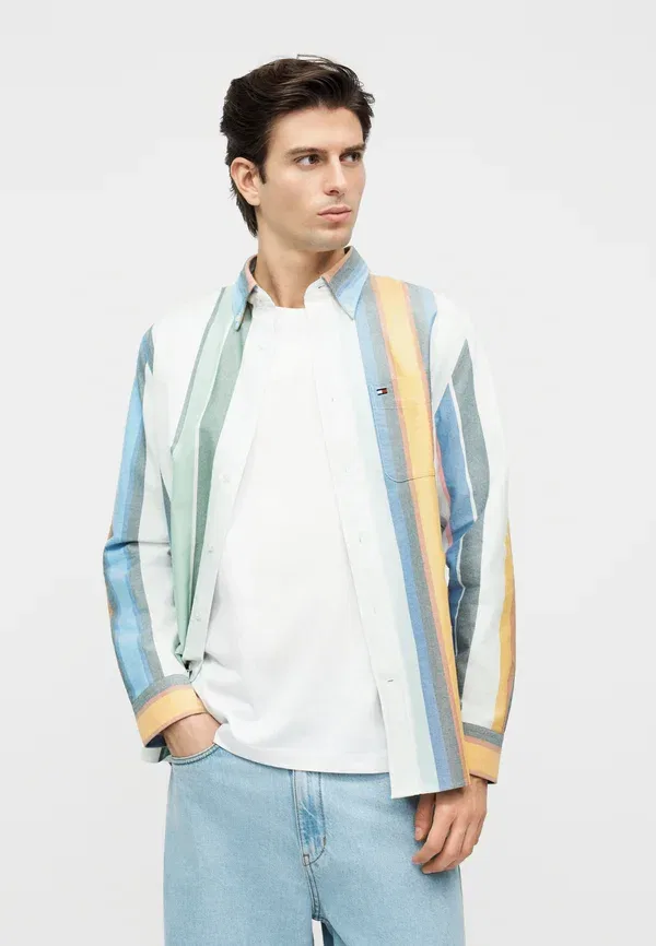 Рубашка Tommy Hilfiger Heritage seasonal pattern, белый — фото 4