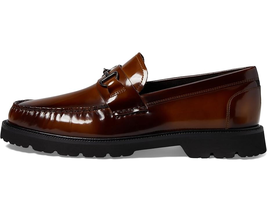Лоферы Cole Haan American Classics Bit Loafers, цвет Dark Chocolate BOX Brush Off/Black — фото 4