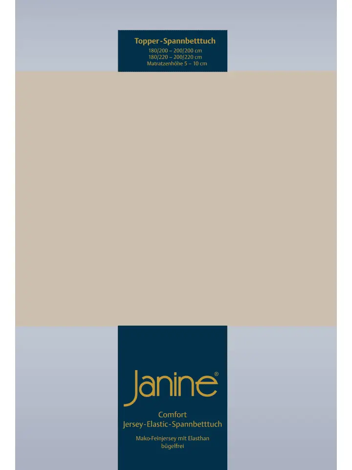 

Простыня Janine, цвет naturell