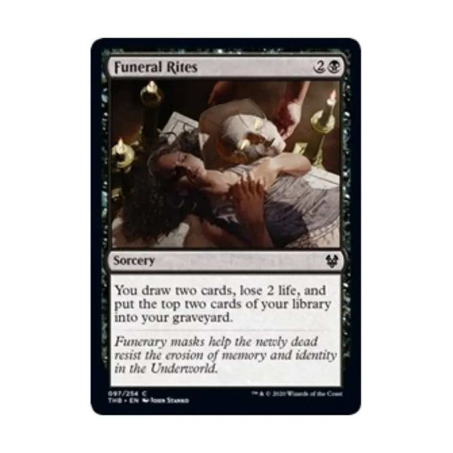 

CCG Похоронные обряды (C) (Фольга), MTG - Theros Beyond Death