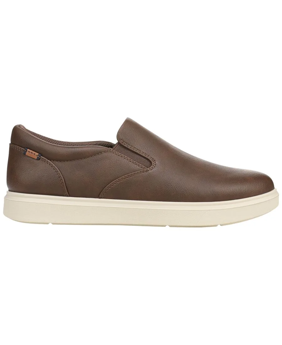 Мужские слипоны City Cloud Dr. Scholl's, темно-коричневый faux leather — фото 4