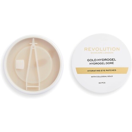 Гидрогелевые увлажняющие патчи для глаз Gold Eye с коллоидным золотом, Revolution Skincare London — фото 2