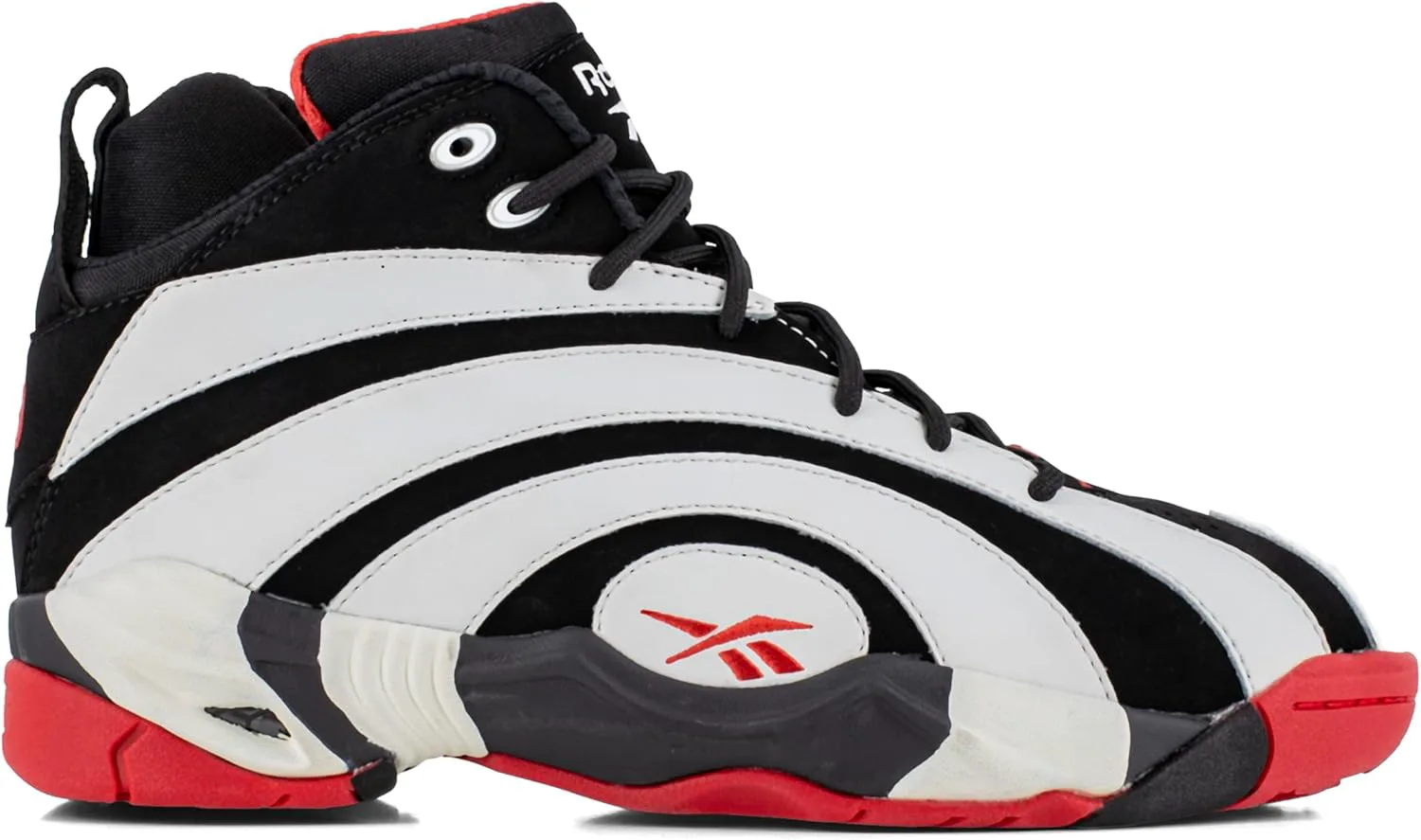 Мужские кроссовки Reebok Shaqnosis, черный/белый/красный — фото 3