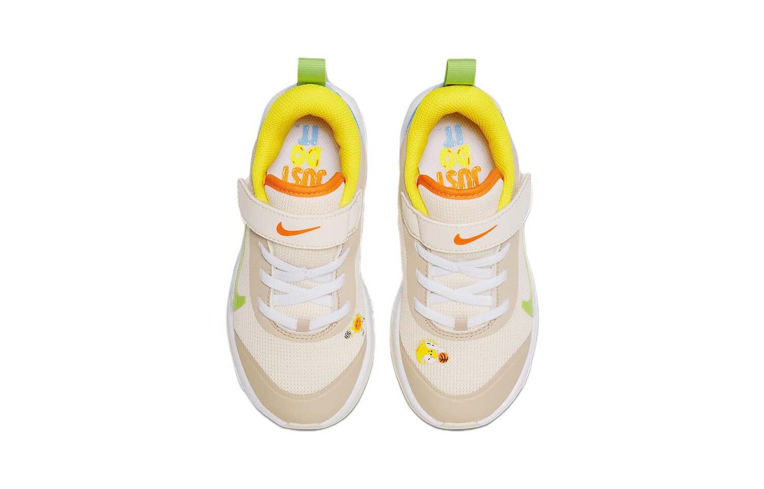Кроссовки Nike Omni Kids Lifestyle PS, White/Cosmic Clay/Dusty Cactus — фото 4