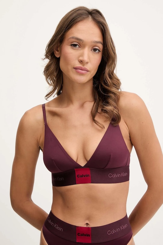 

Бюстгальтер Calvin Klein Underwear, бордовый