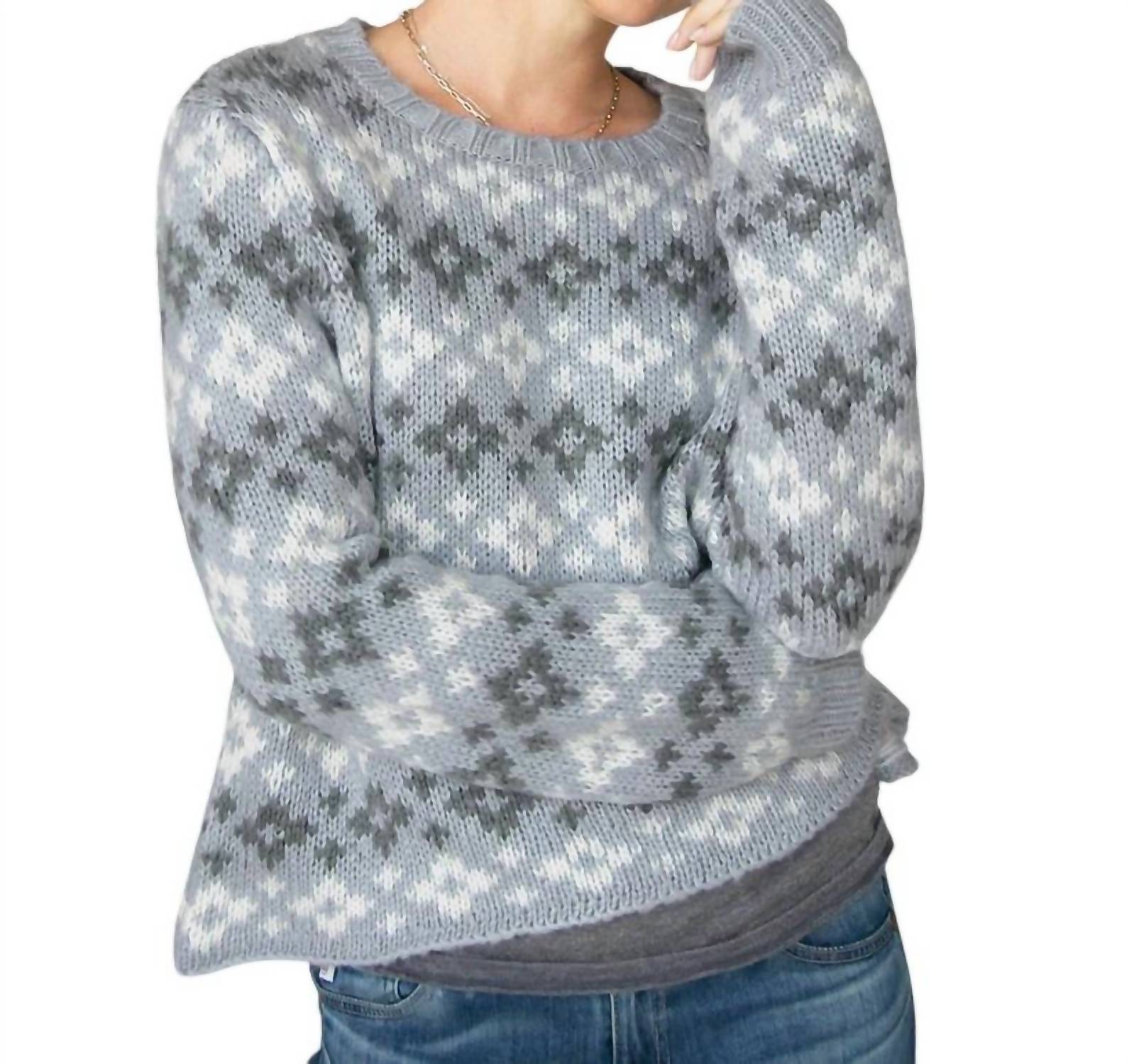 

Свитер Fair Isle Crew в цвете Sterling Multi Wooden Ships