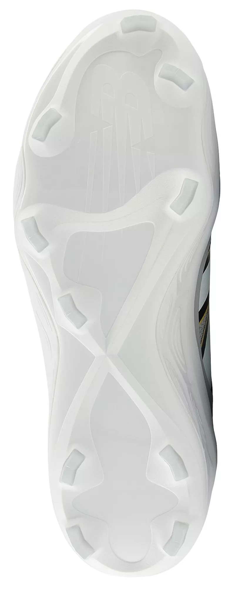 Мужские литые бейсбольные бутсы New Balance Fresh Foam X 3000 V7, серый/белый — фото 2