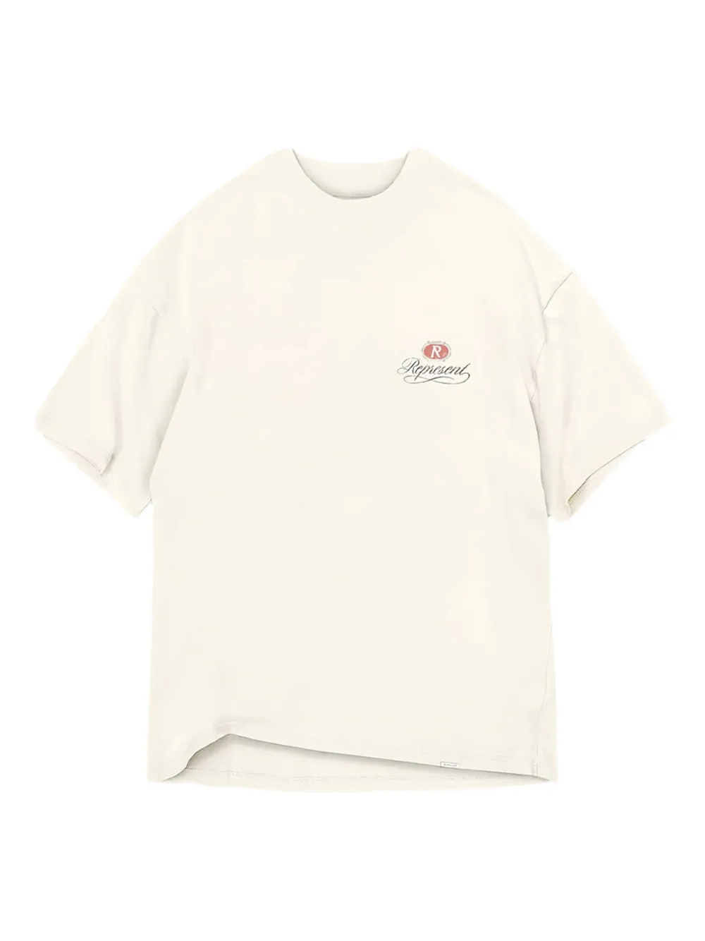 

Футболка Grand Vintage с ручным рисунком Represent, бежевый