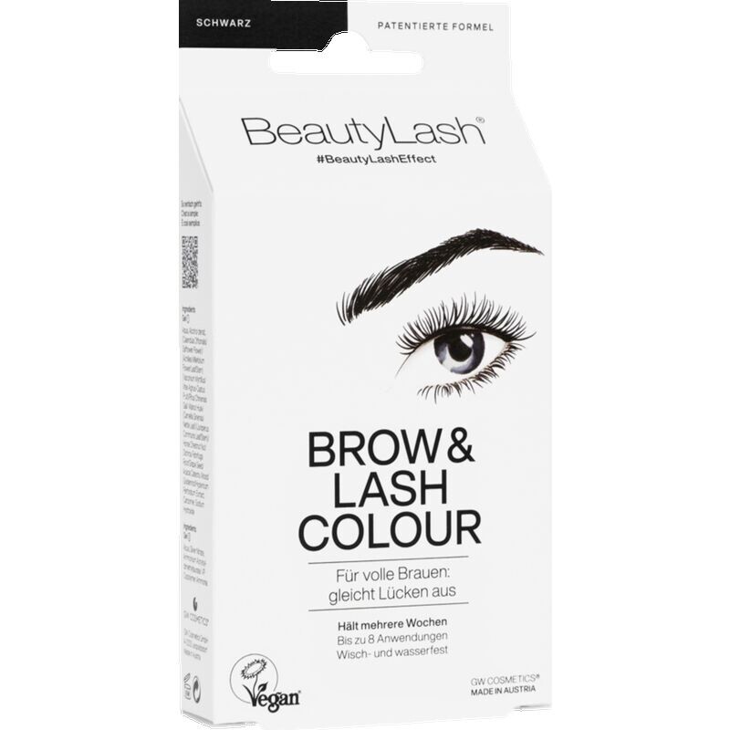 

Набор для окрашивания бровей и ресниц в черный цвет Beauty Lash, 1 шт.