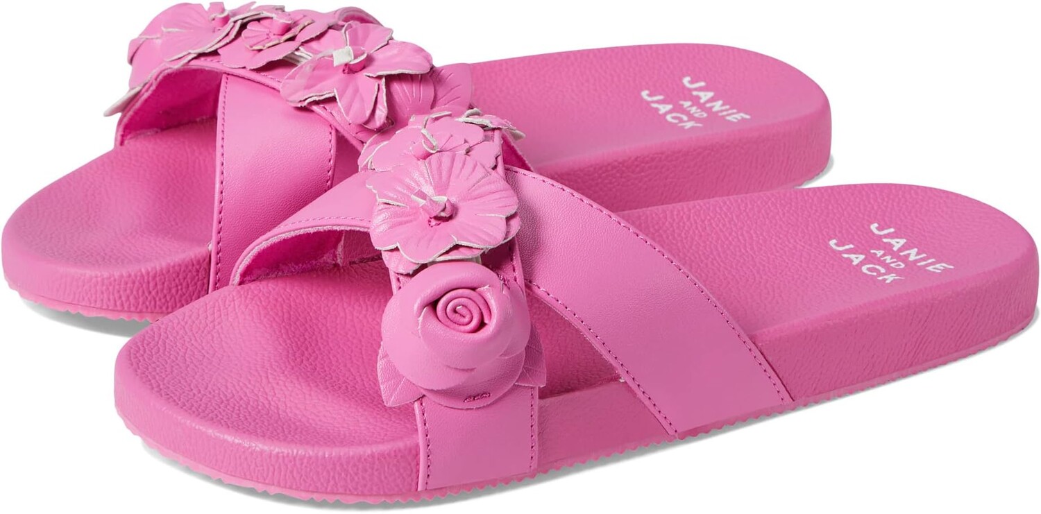 

Сандалии Janie and Jack Floral Pool Slide, цвет Multicolor