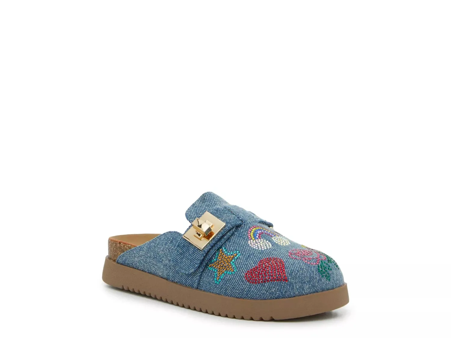 

Сабо Steve Madden Pixie - детские, деним синий/многоцветный