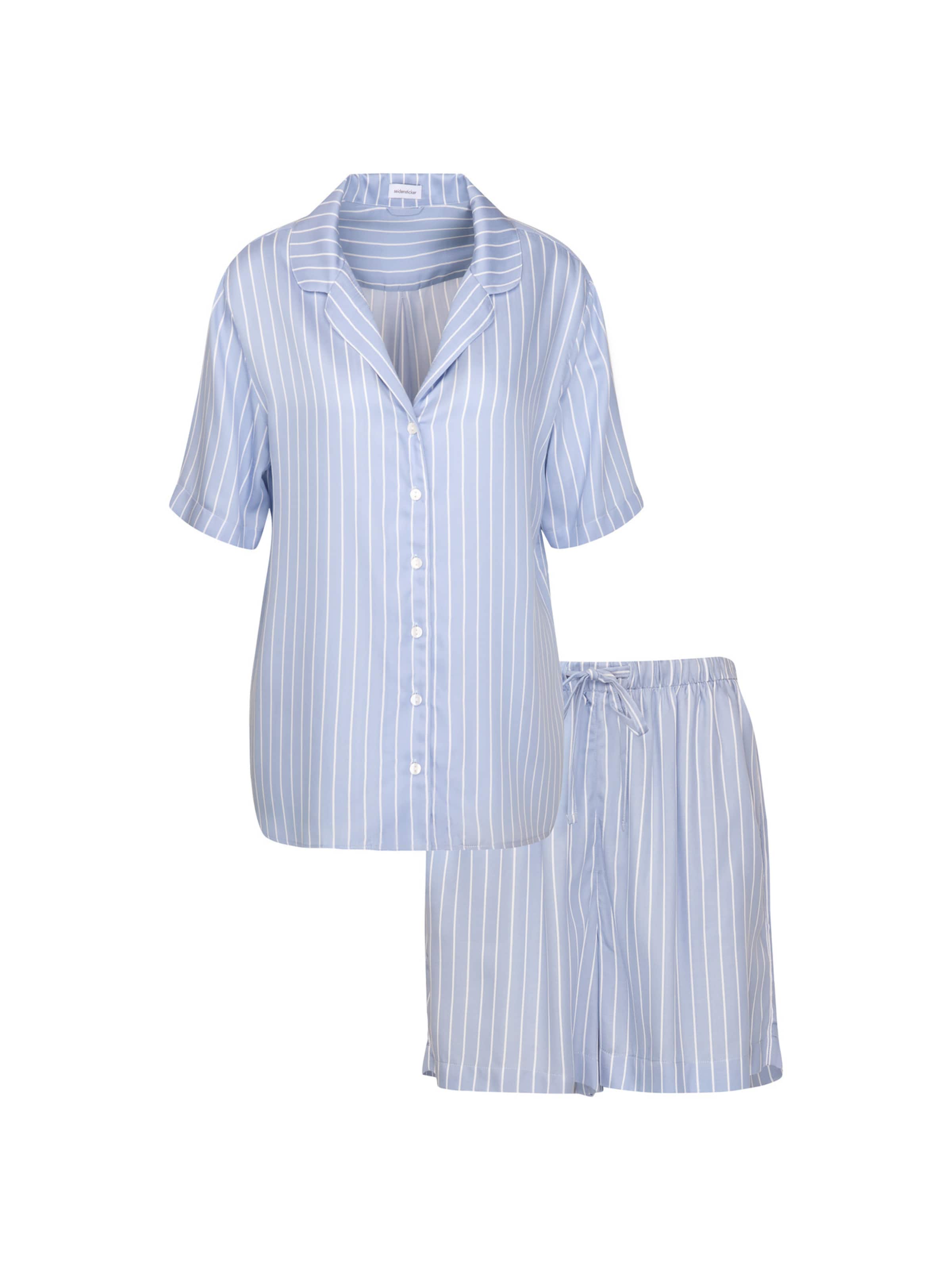 

SEIDENSTICKER Короткий пижамный комплект в светло-голубом