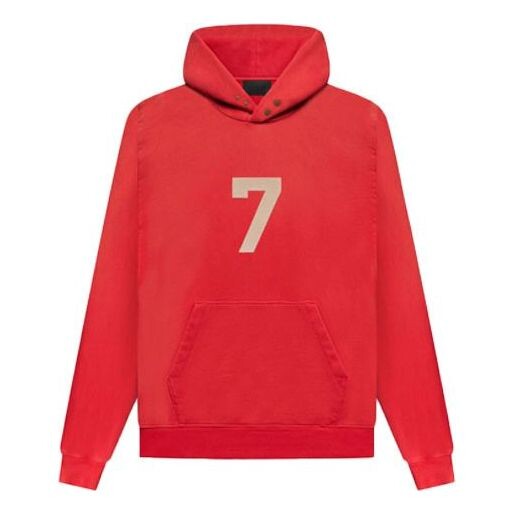 

Толстовка seventh collection 7 vintage red Fear Of God, красный